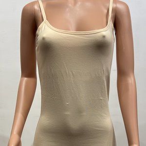 3 pieces Sware Women's organic Cotton TAN Undershirt %100 Recyled NEW